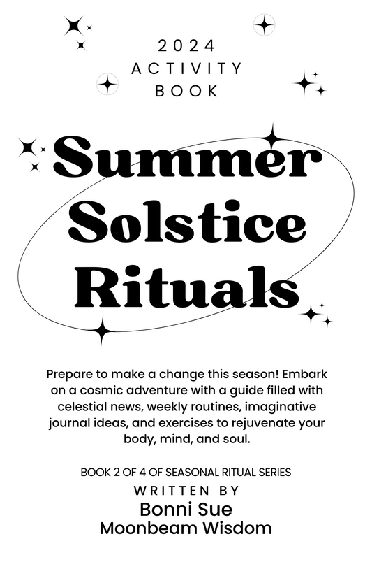 Summer Solstice Rituals 2024 Activity Book