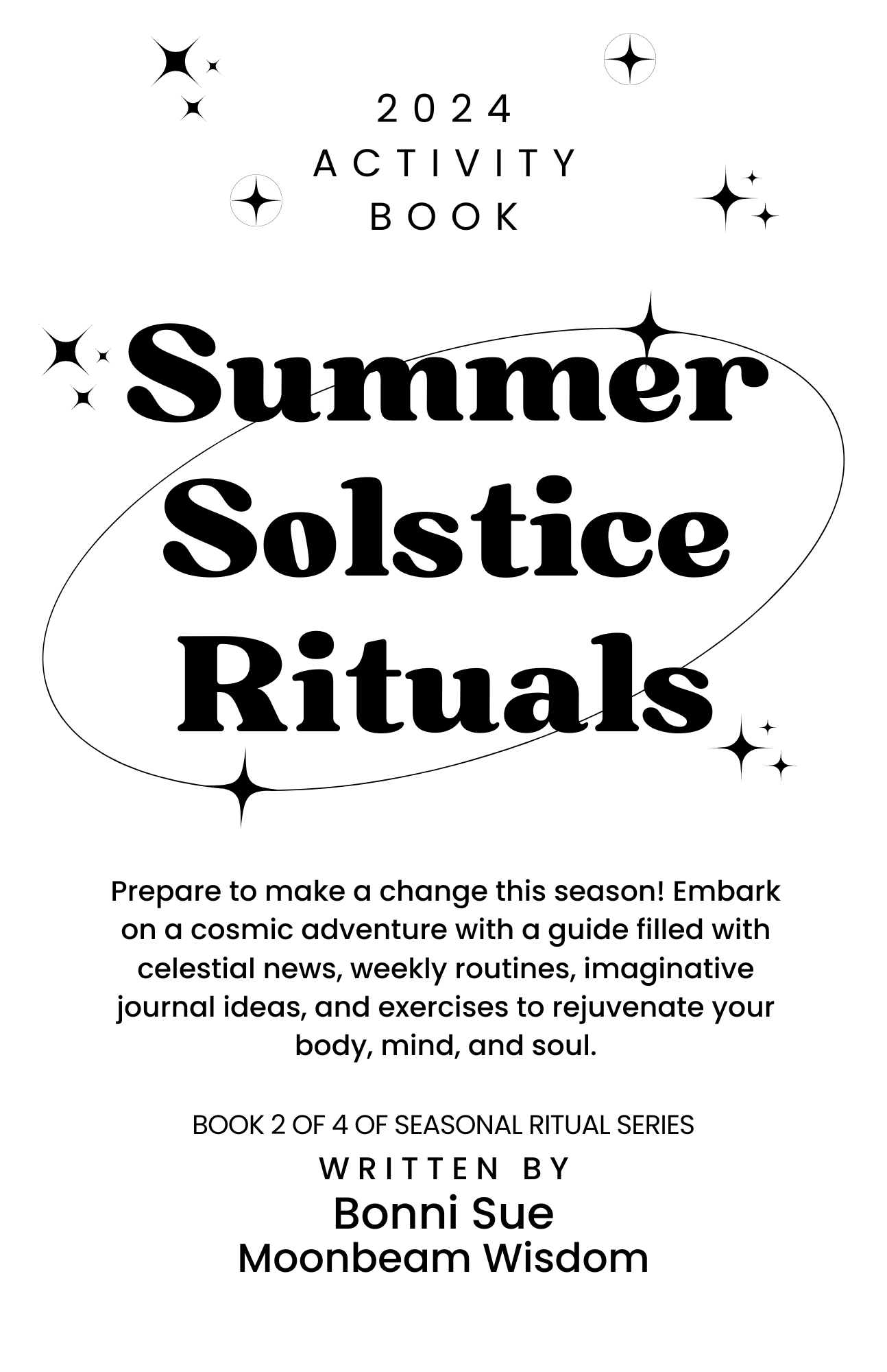 Summer Solstice Rituals 2024 Activity Book Moonbeam Wisdom