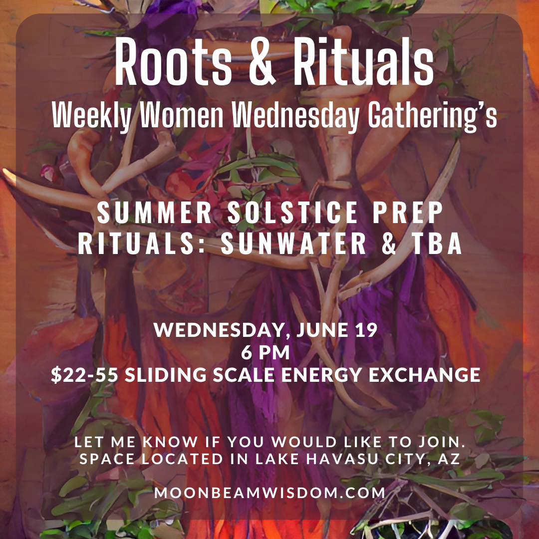 Roots & Rituals - Wednesday evenings