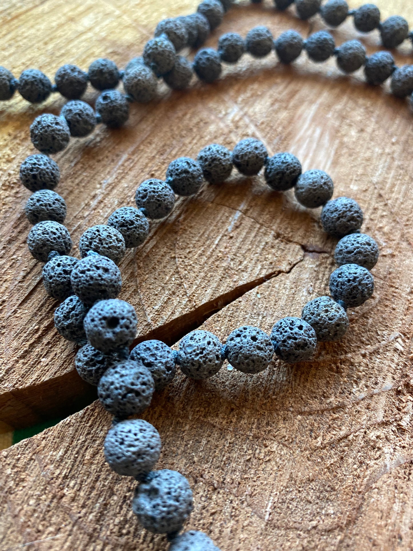 Lava Bead Mala