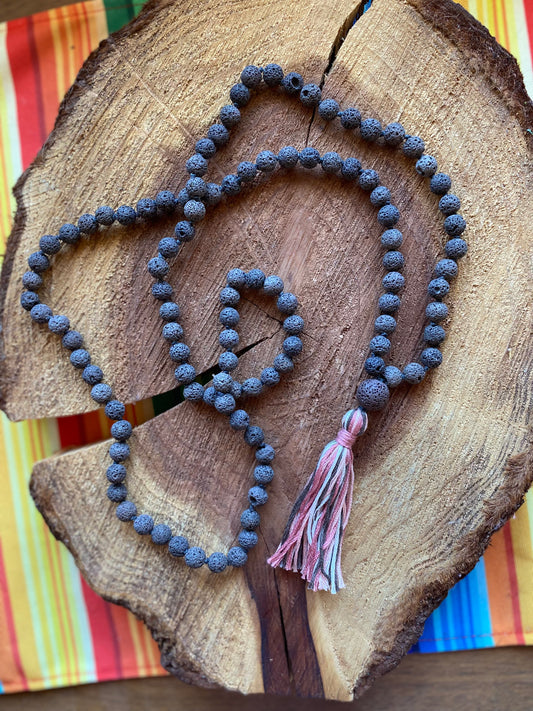 Lava Bead Mala