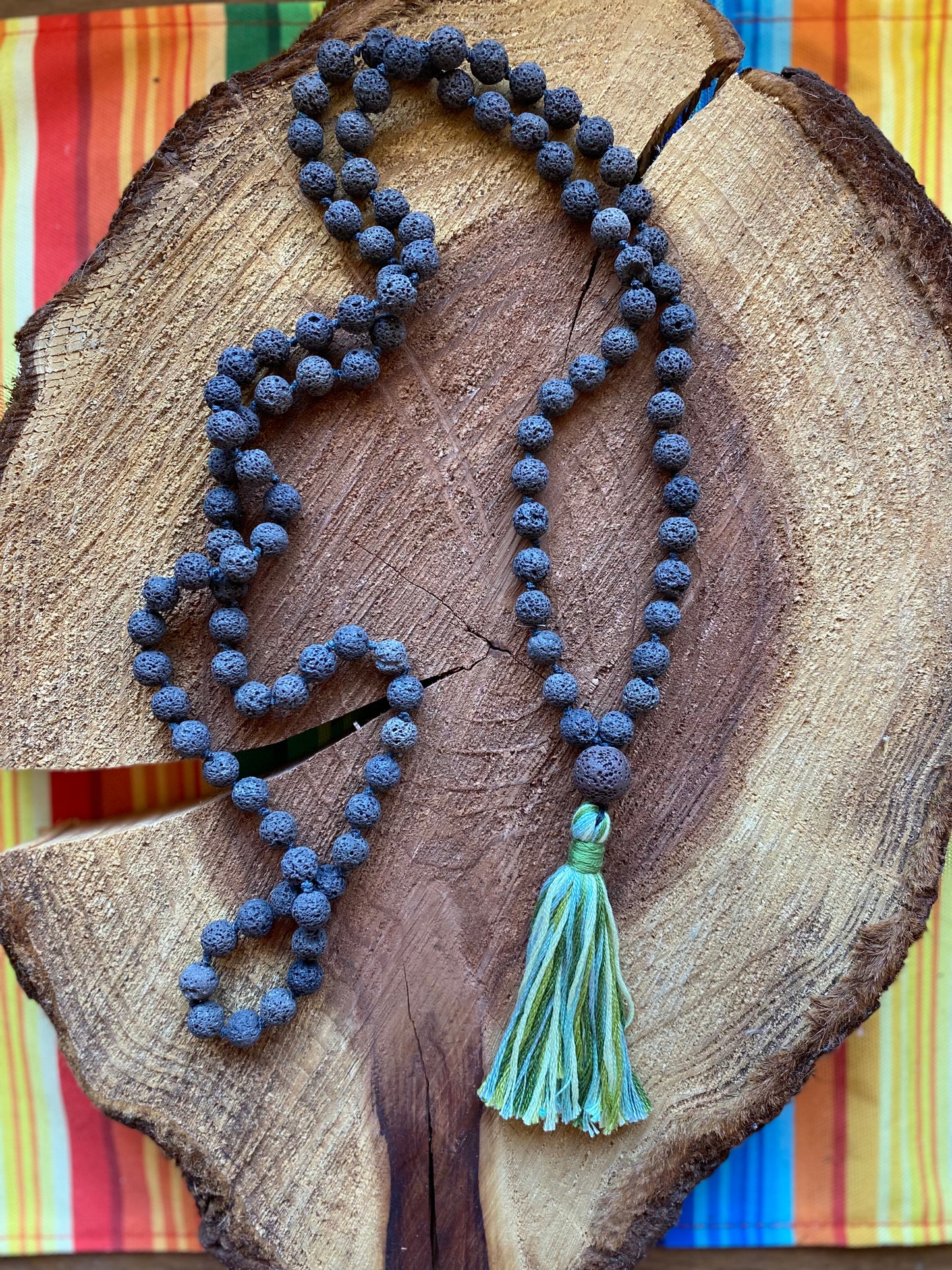 Lava Bead Mala